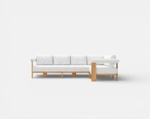 Bondi Teak Modular Left L-Sectional (L274xD81x183 cm.)