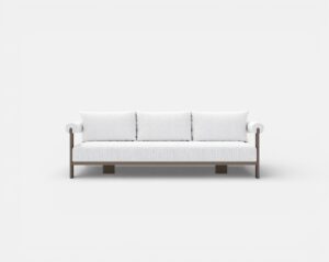 Bondi Aluminum Sofa (L213xD81x65 cm.)