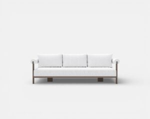 Bondi Aluminum Sofa (L274xD81x65 cm.)