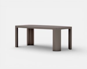 Matira Aluminum Dining Table (L244xD102x75 cm.)